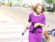 Kvinde pudser 2 bidske pitbulls på reporter