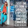 Øl-reklame mod hipstere