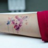 Watercolor tattoos - det nye 'sort' inden for tatoveringer