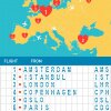 Happn - Ny statistik viser: Her er lufthavnene du kan score mest i