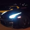 Vanvittig Subaru overhaler Corvette og Nissan GTR med 250 i timen i ulovligt gaderæs