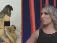Verdens mærkeligste tv-program: Slåskampe i studiet da kæresten ser ham knalde sin eks