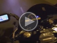 Vanvittig politijagt fanget med go-pro på forbryderens motorcykel