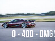 Koenigsegg stjæler verdensrekord fra Bugatti på dansk jord