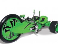 Dette grønne Harley Davidson-drevne monster er det ultimative legetøj til voksne mænd
