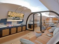 Paganis pimpede fly for Airbus med panorama-loft får charterfly til at ligne fængsler