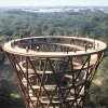 Dansk adventurepark er klar med 45 meter højt trætårn med en vanvittig udsigt