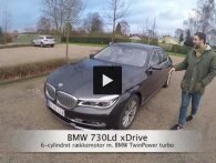 Se den vilde BMW 7 serie indenfor