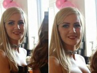 Kvinde photoshoppede sine bryster større på Tinder: Se, hvad der så skete 