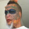 Youtube screendump - Transkønnet skærer næse og ører af for at blive til en drage
