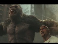 Ny trailer til Rampage viser The Rock og hans gorilla tæve en flyvende varulv