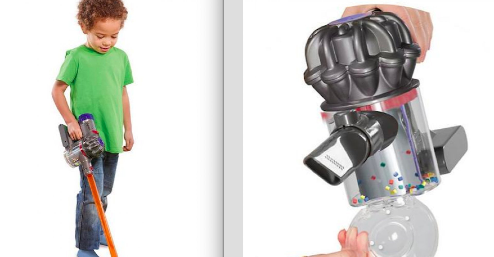 Slip for rengøringen: Dyson sælger legetøjsstøvsugere børn, som rent faktisk virker Magasinet