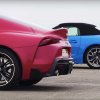Dragrace: Toyota Supra vs BMW Z4
