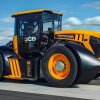 Rekorden for verdens hurtigste traktor er slået: 217 km/t i en JCB Fasttrac