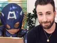 Chris Evans sender et autentisk Captain America-skjold til 6-årig dreng, som reddede sin søster fra et hundeangreb