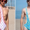 Brokini: nu kan dig og dine hakkede makkere gå på stranden i en mande-bikini