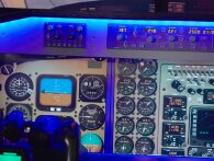 Tyvstart på pilottræningen: 46-årige Mads har en flysimulator til salg