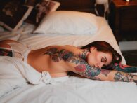 Nyt shoot med den norske tattoo-skønhed Isabell Baxter