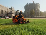 Simulator: Nu kan du slå græs med de fedeste græsslåmaskiner i det britiske opland!