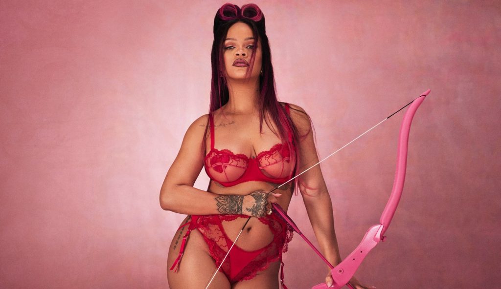 Rihanna kalder lummer Valentinsdag med ny, pivfræk lingeri-kollektion