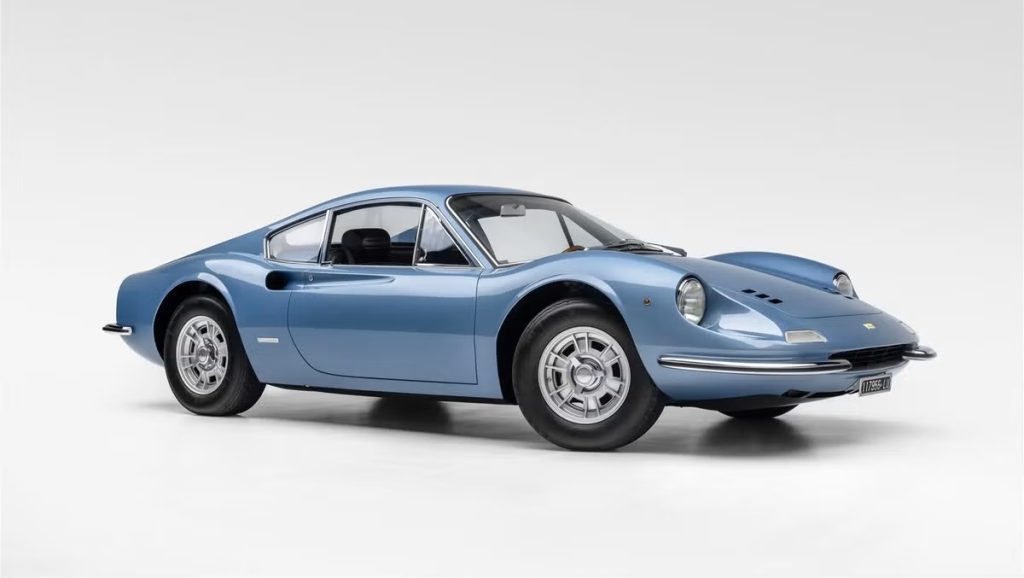 1969 Ferrari Dino 206 GT: En klassiker med historie lander på auktion