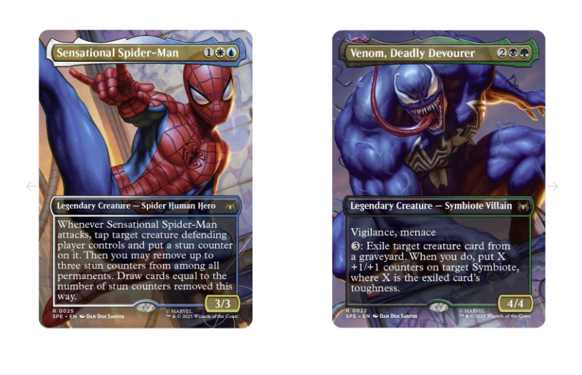 Første kig på ‘Magic: The Gathering – Marvel’s Spider-Man’