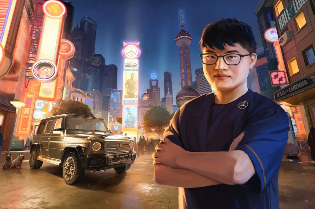 Mercedes-Benz bygger elektrisk G-Wagon til League of Legends-legenden Uzi