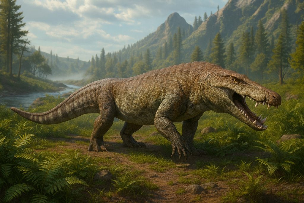 250 kilos urkrokodille afsløret: Spiste dinosaurer til frokost