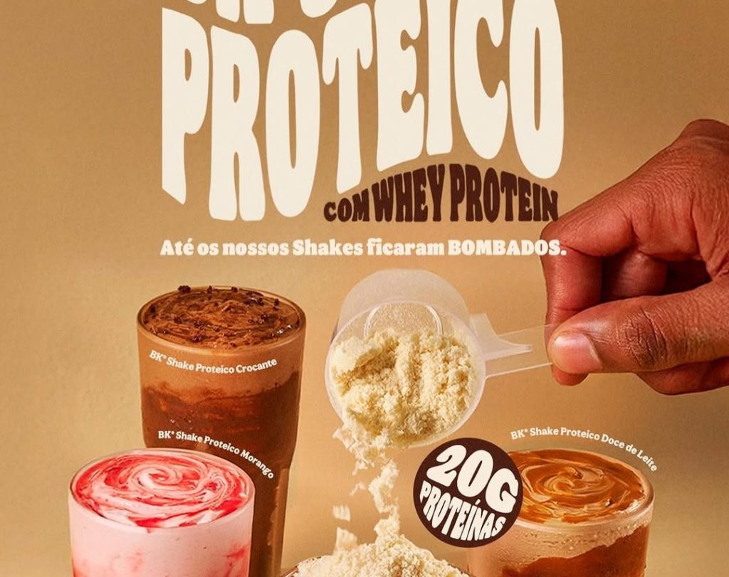 Burger King tester proteinshakes: Gains på programmet?