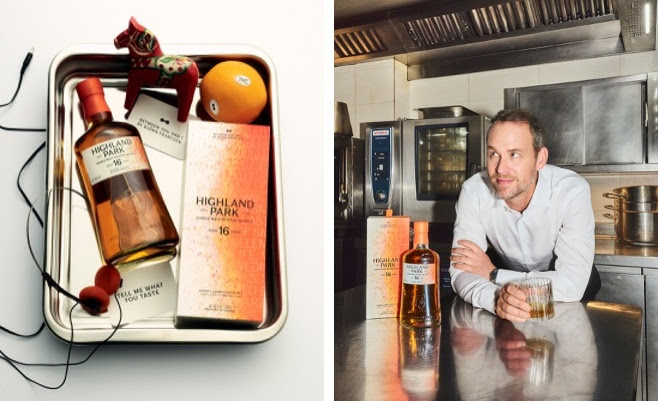 Highland Park lancerer unik single malt whisky i samarbejde med Michelin-kok