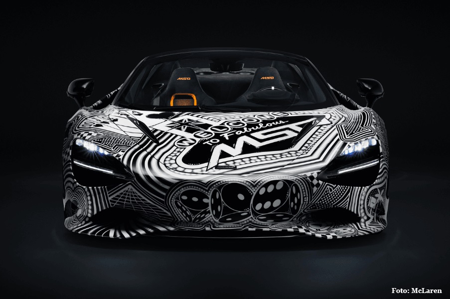 McLaren slipper en blærerøvslækker 750S løs i Las Vegas