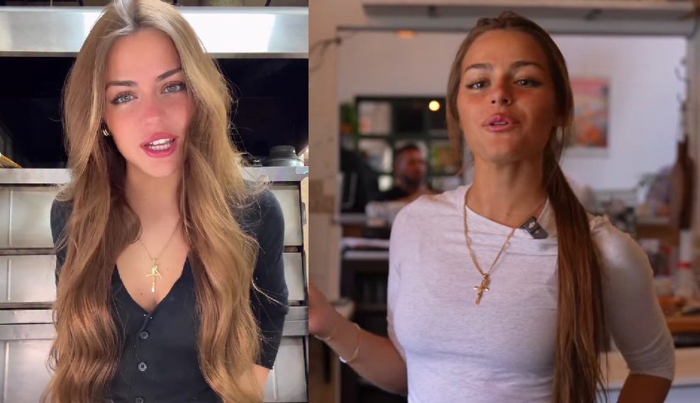 21-årig går viralt efter at tage springet væk fra OnlyFans til pizzabager: Internettet kan ikke få nok af hende
