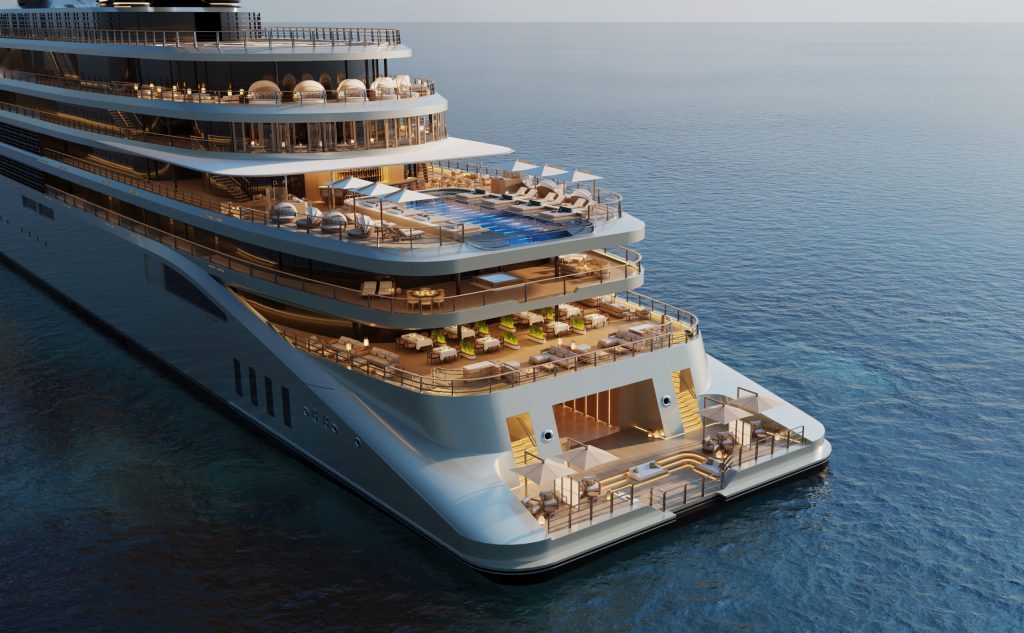 Aman går til søs med sit første superyacht-projekt