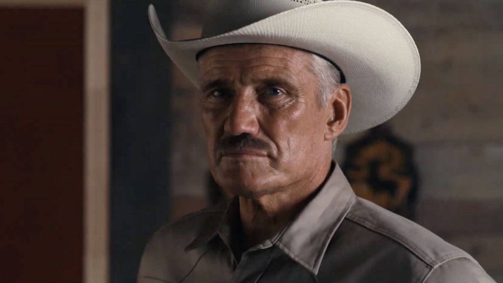 Dolph Lundgren, Harvey Keitel og Stephen Lang i front på action-thrilleren Hellfire