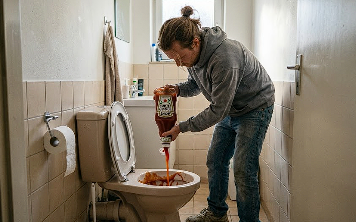 Der er mening med galskaben: Derfor kan du bruge ketchup i toilettet