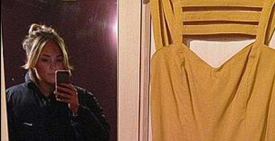 Aimi satte gul kjole til salg på eBay: En brøler, gav hele verden lov til at se hendes mis