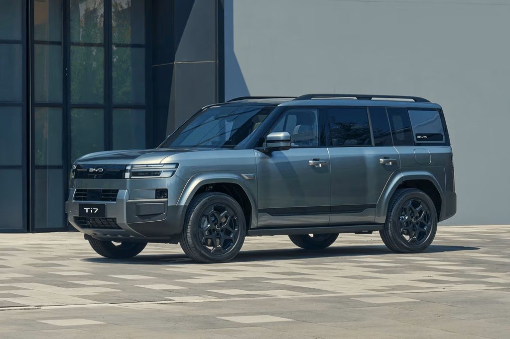BYD vil ruske op i SUV-klassen med nye Ti7