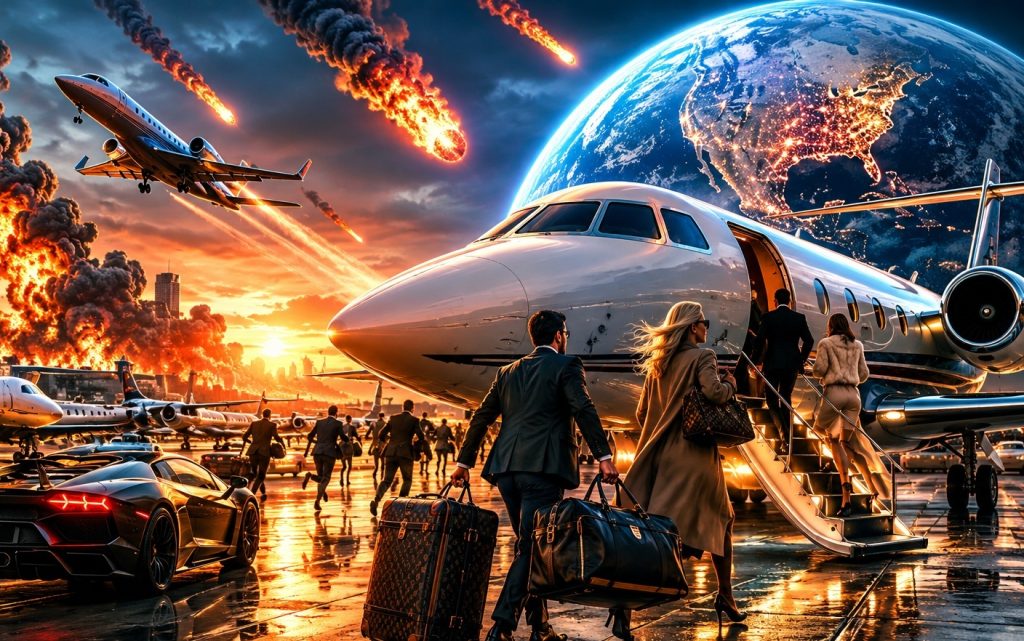 Denne hjemmeside holder øje med milliardærers privatfly – som advarsel om verdens undergang