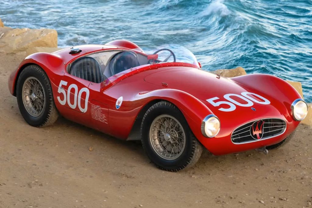Sjælden Maserati-racer fra 1954 skal under hammeren – og samlere står allerede på tæer