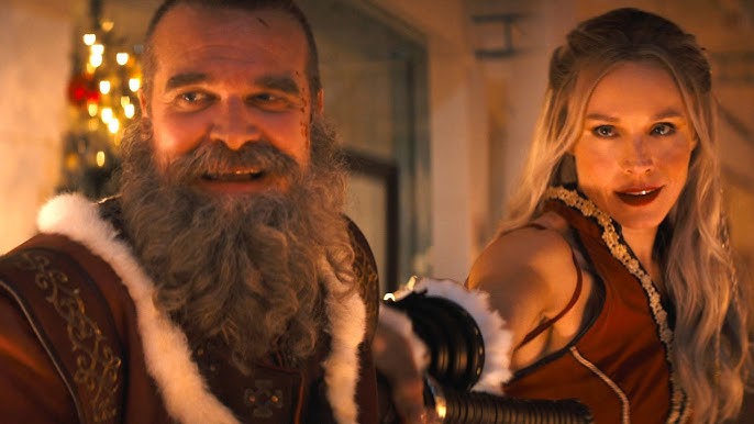 David Harbour er tilbage som hårdtslående julemand i den første trailer til Violent Night 2