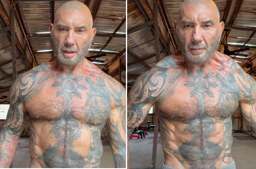 Dave Bautista går all-in på Kratos – bygger kroppen op til God of War-serien