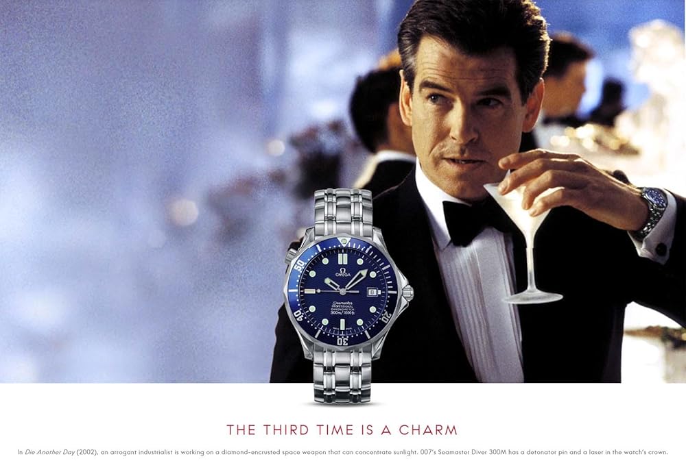 DIE ANOTHER DAY 2002 OMEGA SEAMASTER