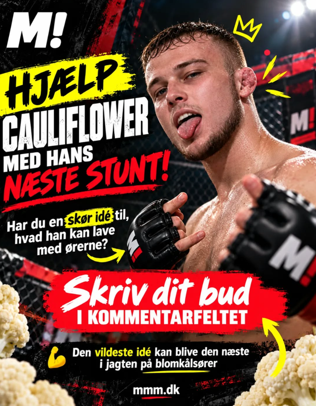 Hans jagt på blomkålsører har fået over 60 millioner visninger – nu vil Marcus have din idé