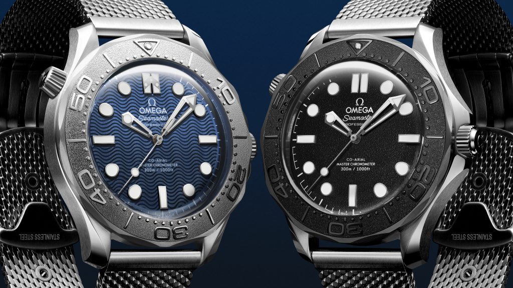 Så er der nye James Bond ure: Omega lancerer friske Seamaster dykkerure